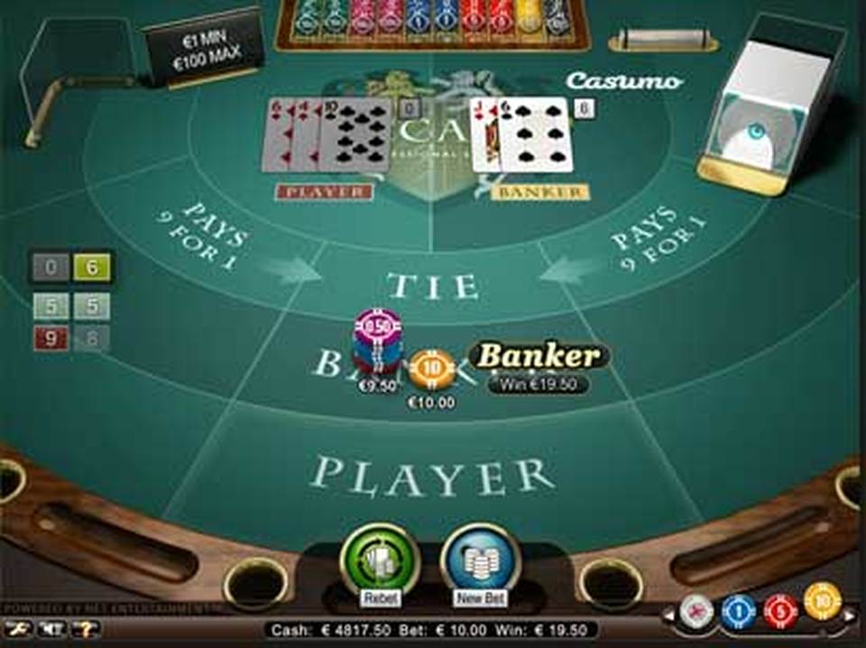 Amaya Gaming Baccarat screenshot