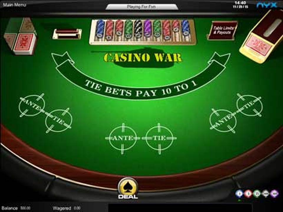 Amaya Gaming Casino War screenshot