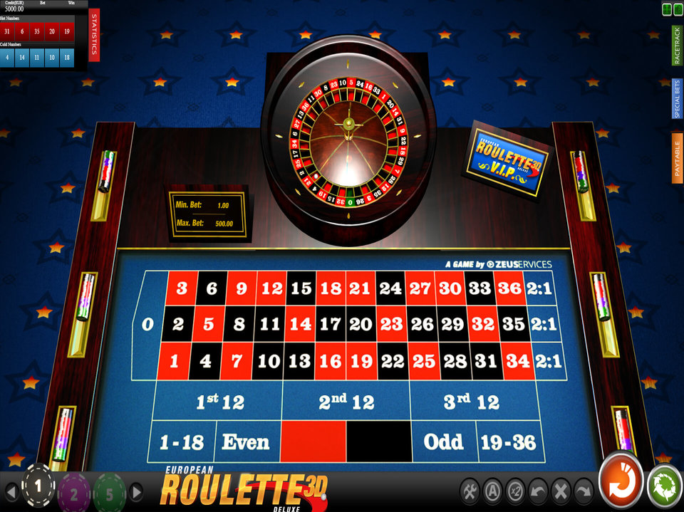 European Roulette 3D screenshot