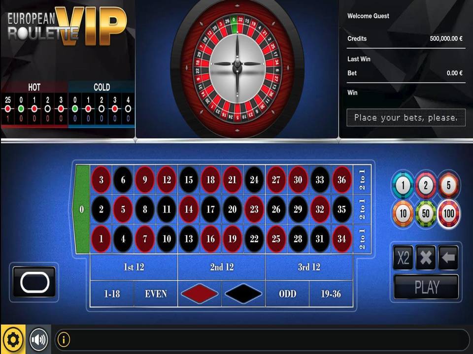 European Roulette VIP screenshot