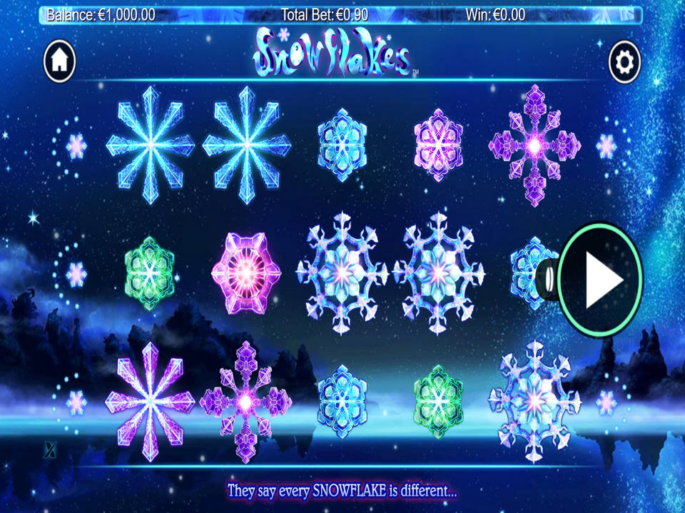 Snowflakes screenshot